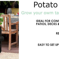 Potato Grow Bag with Harvest Window for Root Vegetables